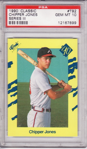 Baseball - Chipper Jones Master Set: Will's Chipper Jones